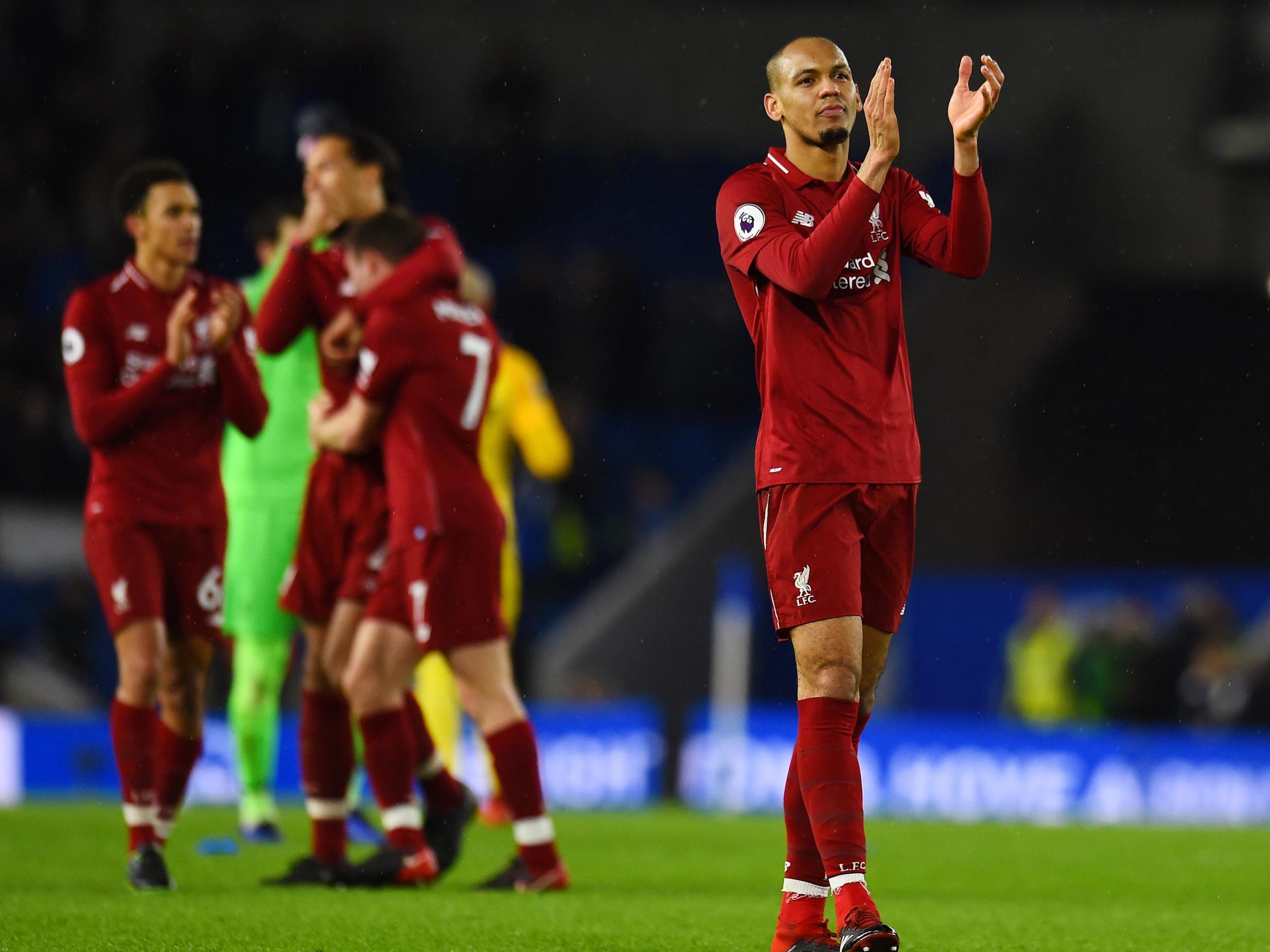 Fabinho impressed against Brighton
