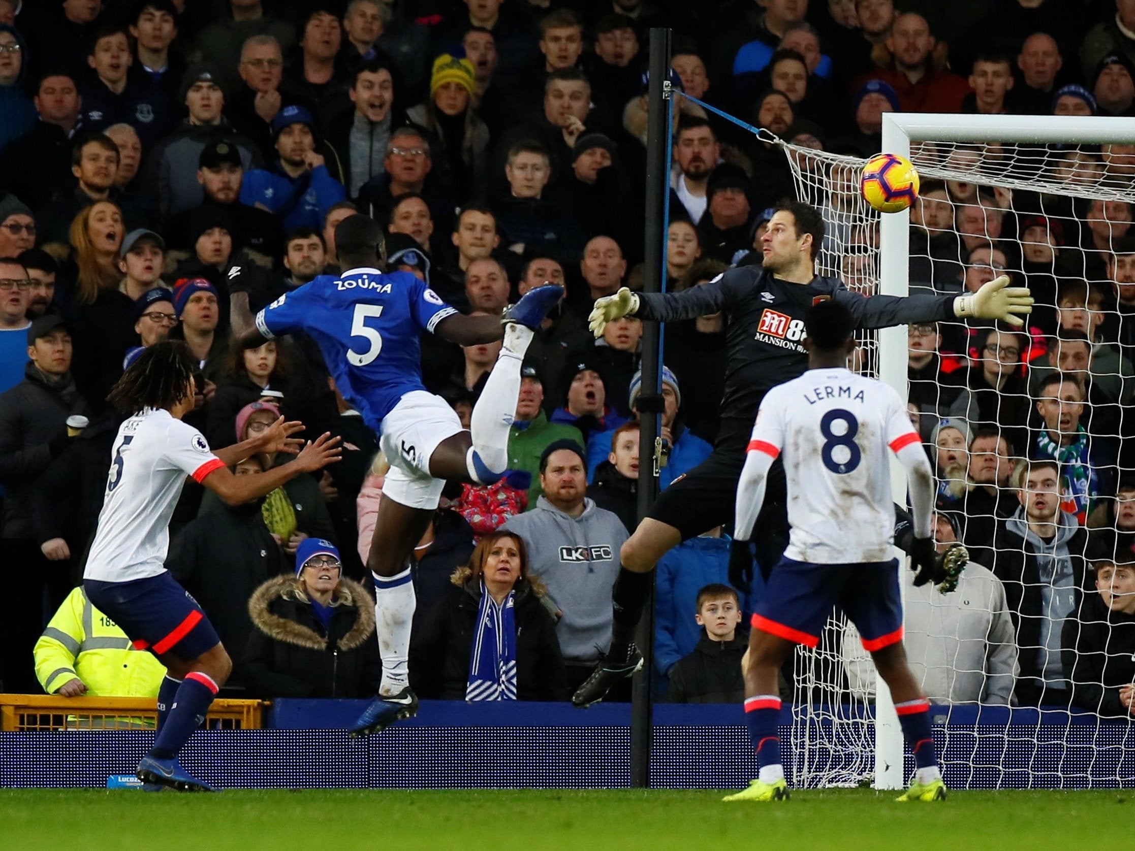 Zouma headed in to break the deadlock