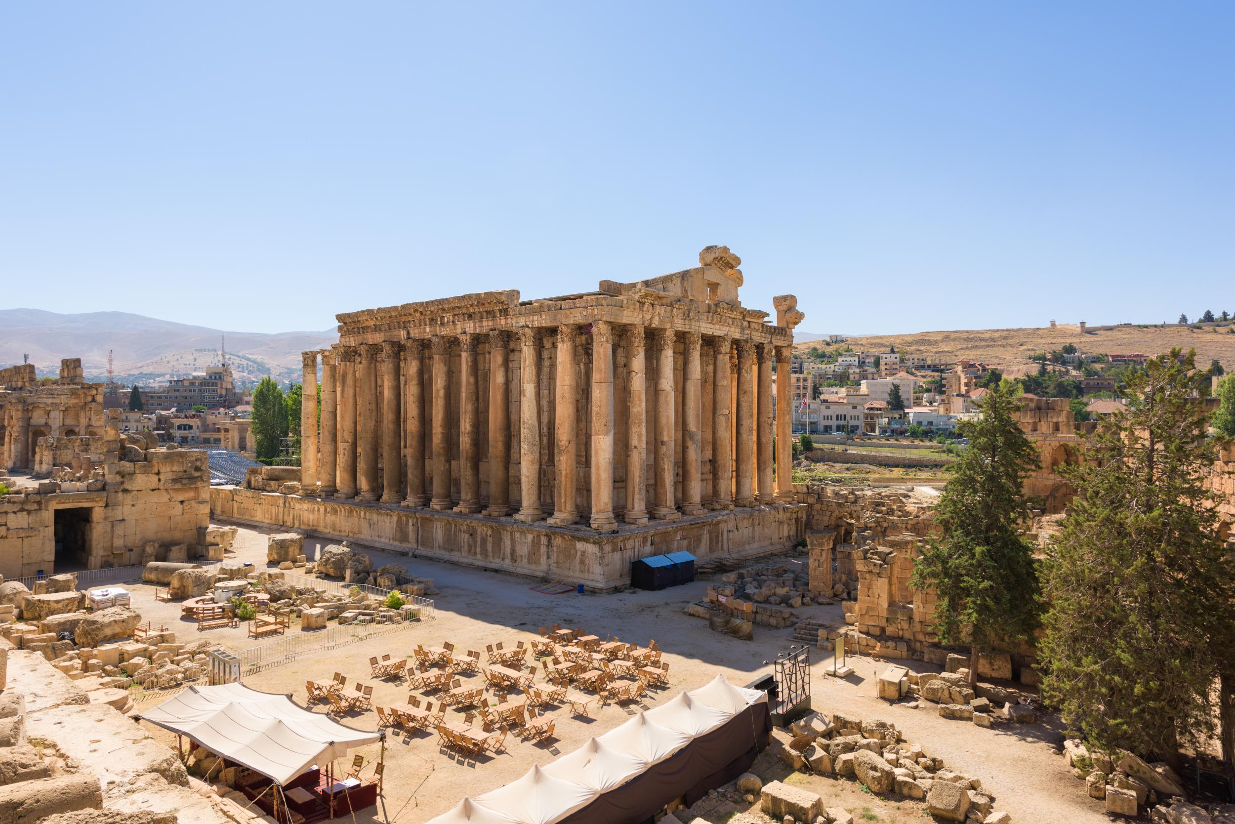 The ancient site of Heliopolis in Lebanon is a good alternative to Rome