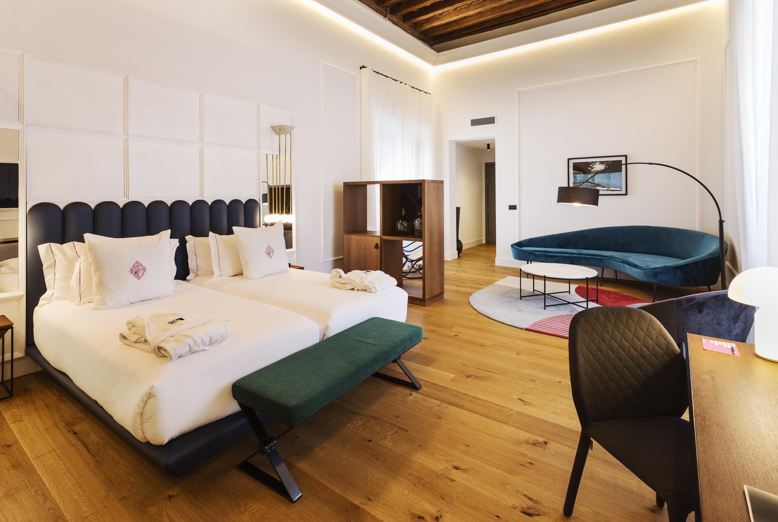 Chic interiors characterise the Conde de Torrejon