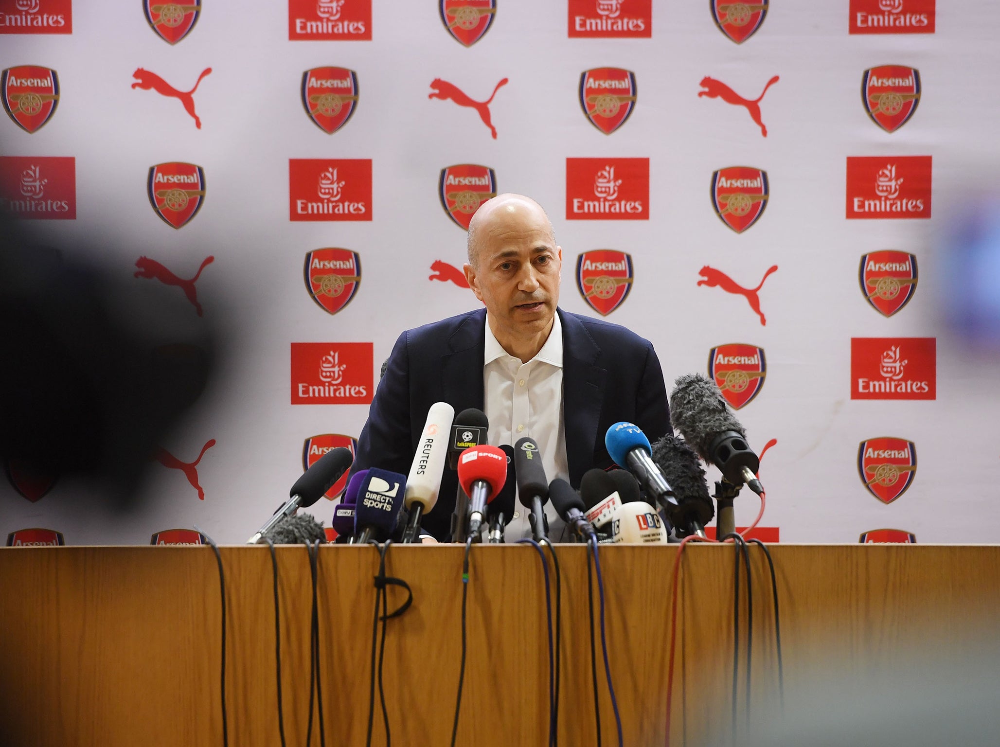 Ivan Gazidis left Arsenal for AC Milan