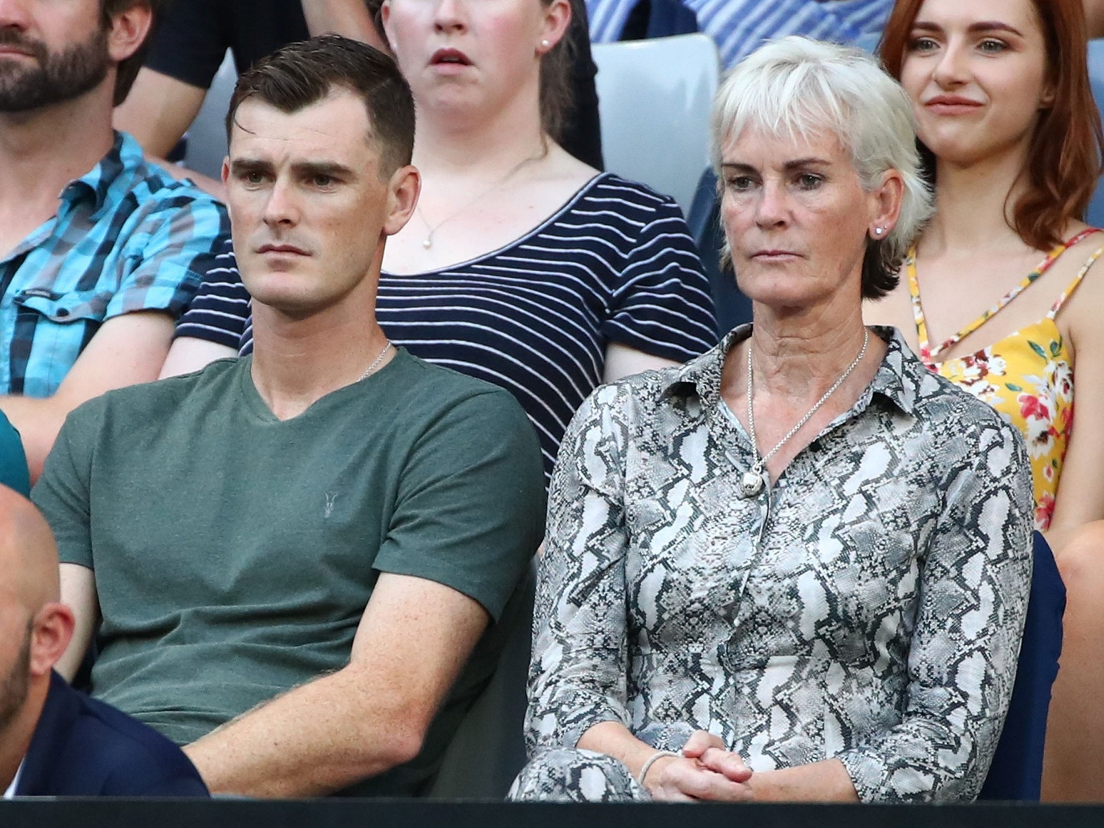 Jamie Murray was in attendance to watch what could have been brother Andy's final match