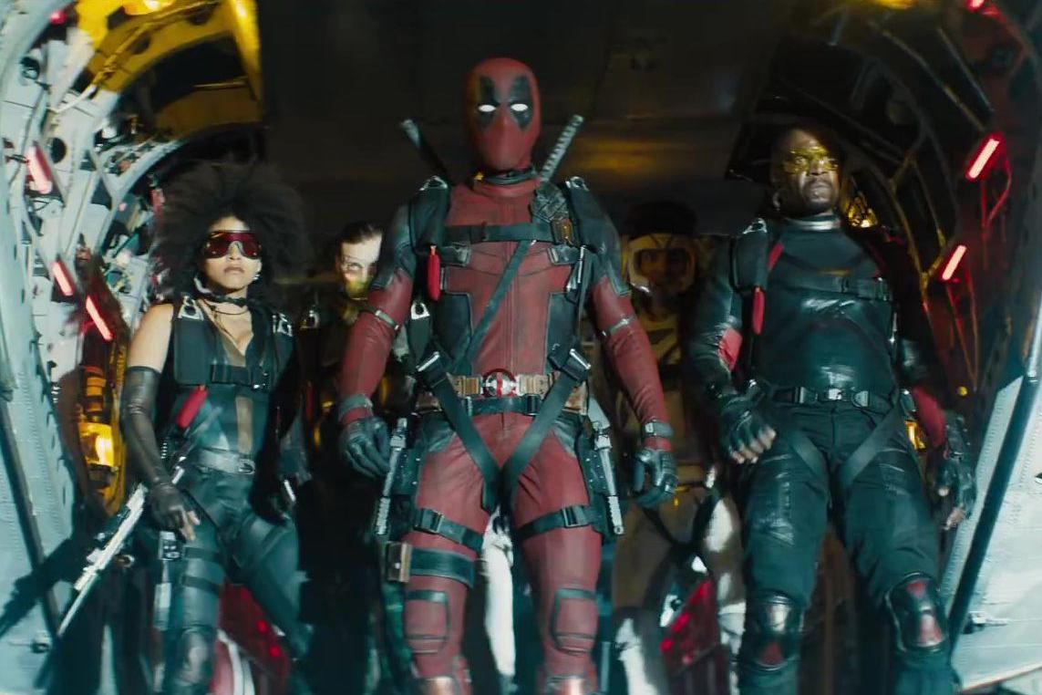 A still from 'Deadpool 2'