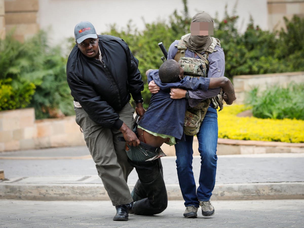 Nairobi attack: Who was the SAS soldier with pirate badge pictured at ...