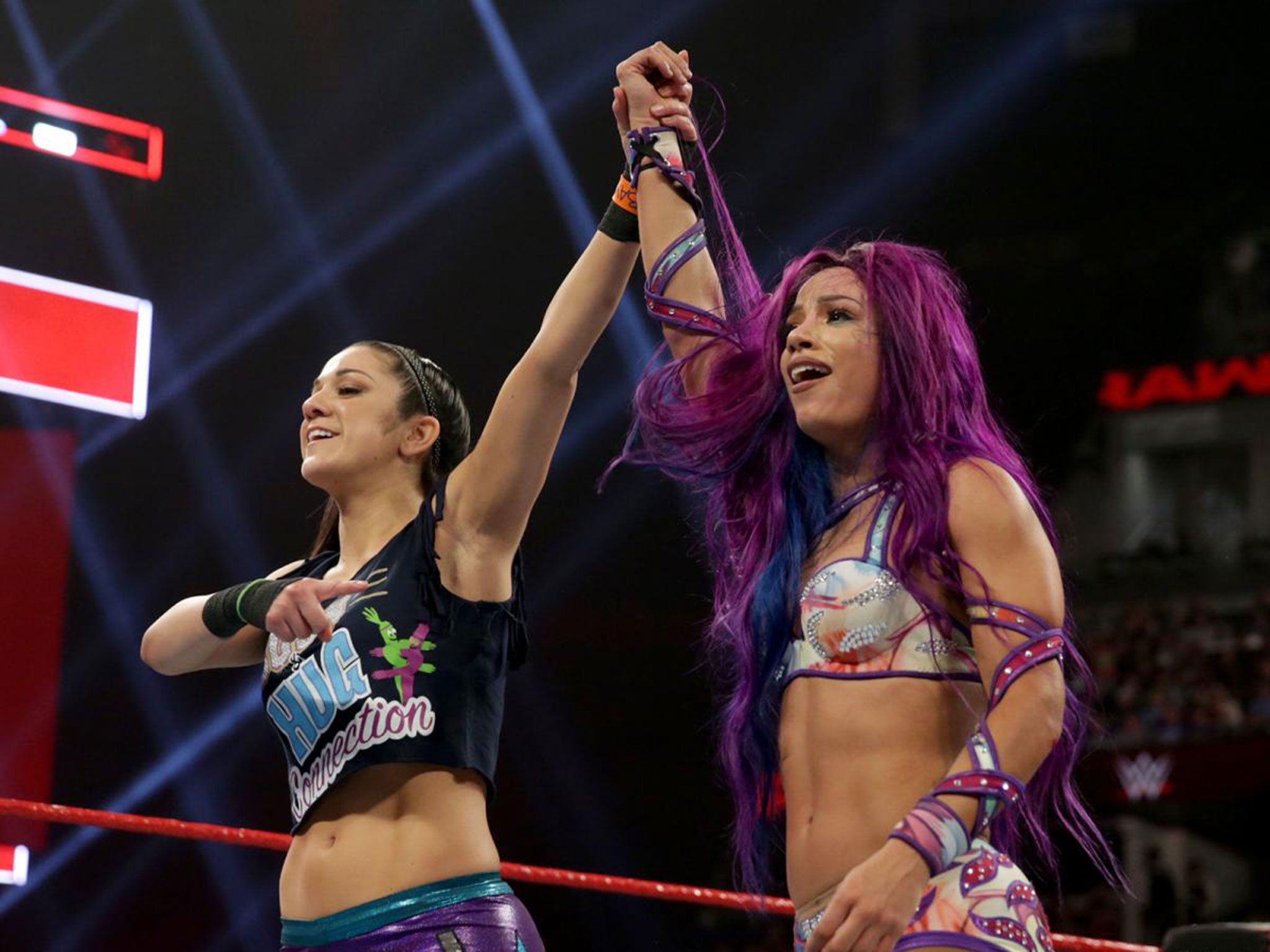 Bayley and Banks are keen to wrestle against the newest talent in the WWE