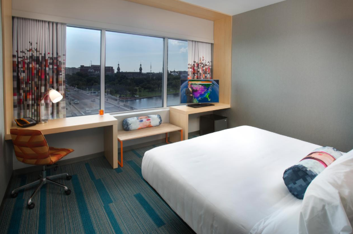 Aloft Tampa Downtown is a millennial-friendly haunt