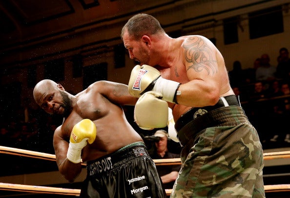 James Toney was defeated by journeyman Jason Gavern almost two decades after facing Roy Jones Jr in Las Vegas