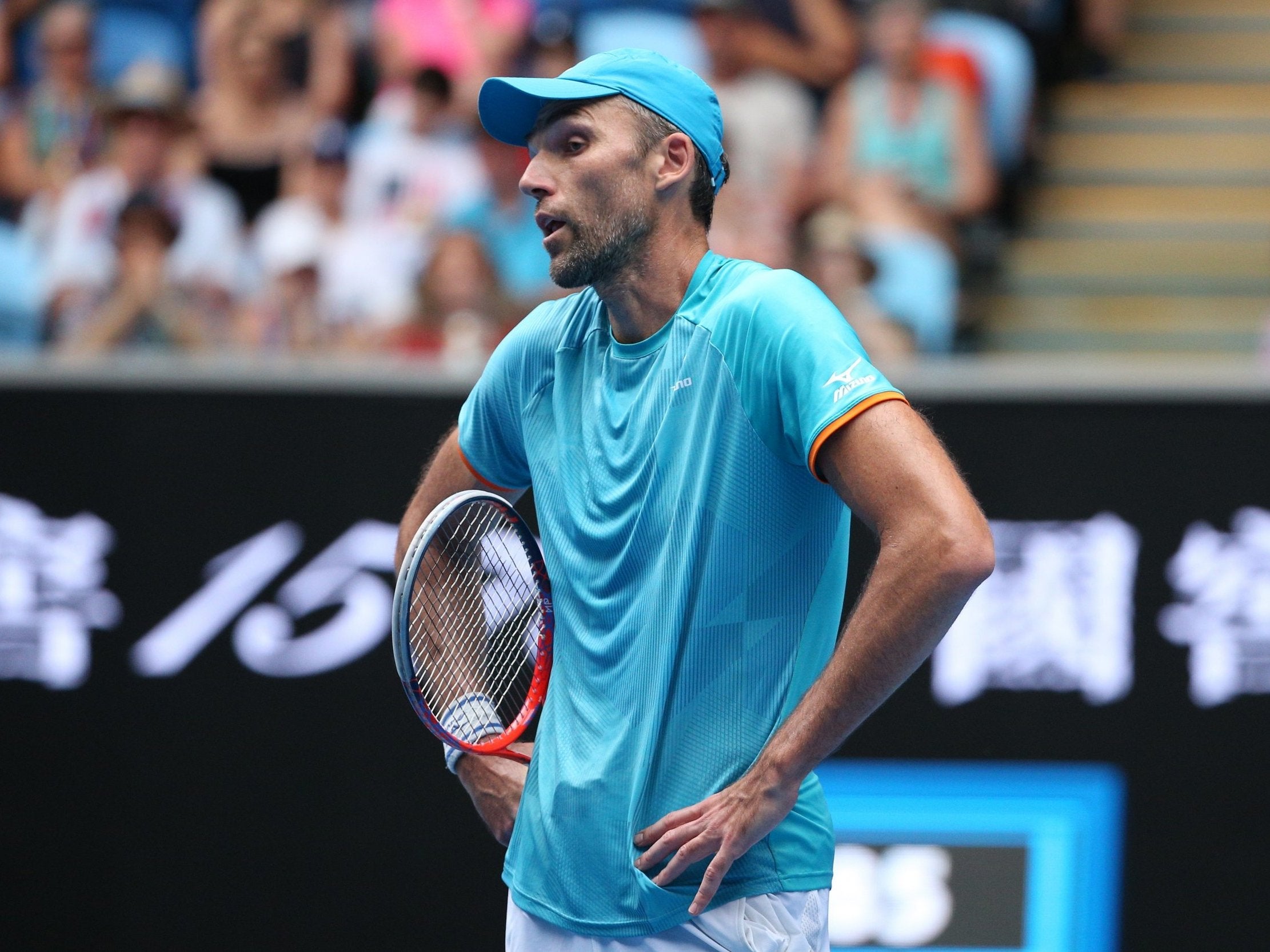 Ivo Karlovic almost pulled off one of the biggest upsets of the tournament thus far