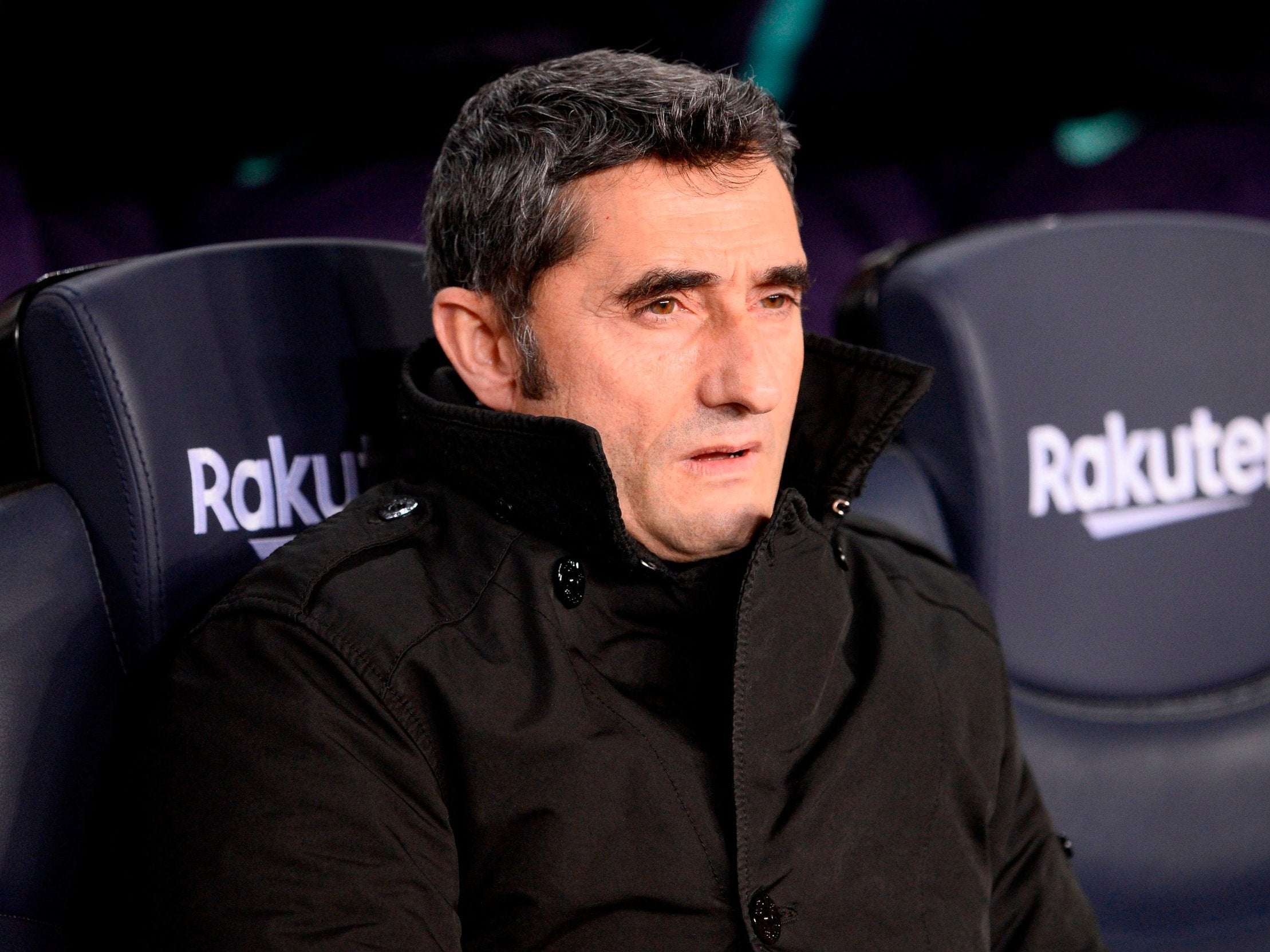 Barcelona coach Ernesto Valverde