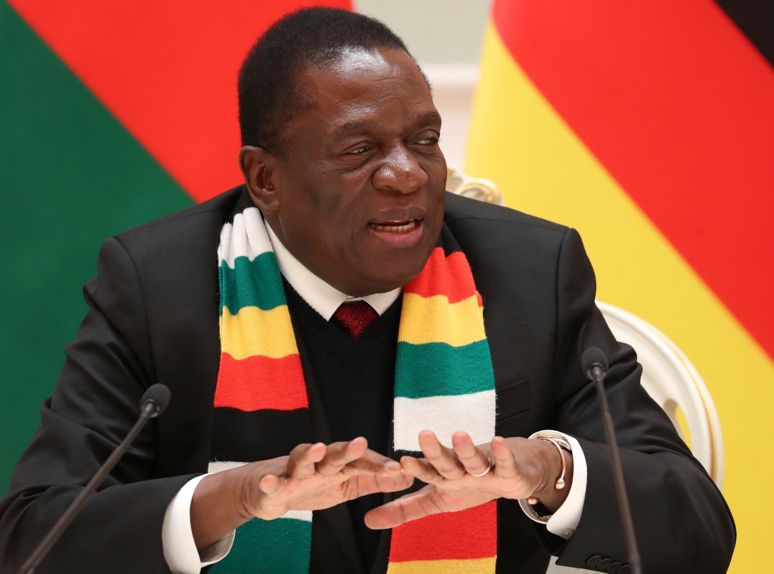 President Emmerson Mnangagwa has been accused of acting like ousted former leader Robert Mugabe during the crackdown