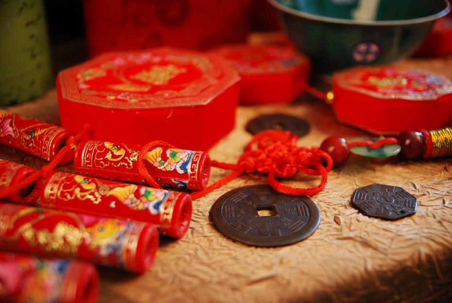 Chinese New Year celebrations at The Sukhothai hotel in Bangkok