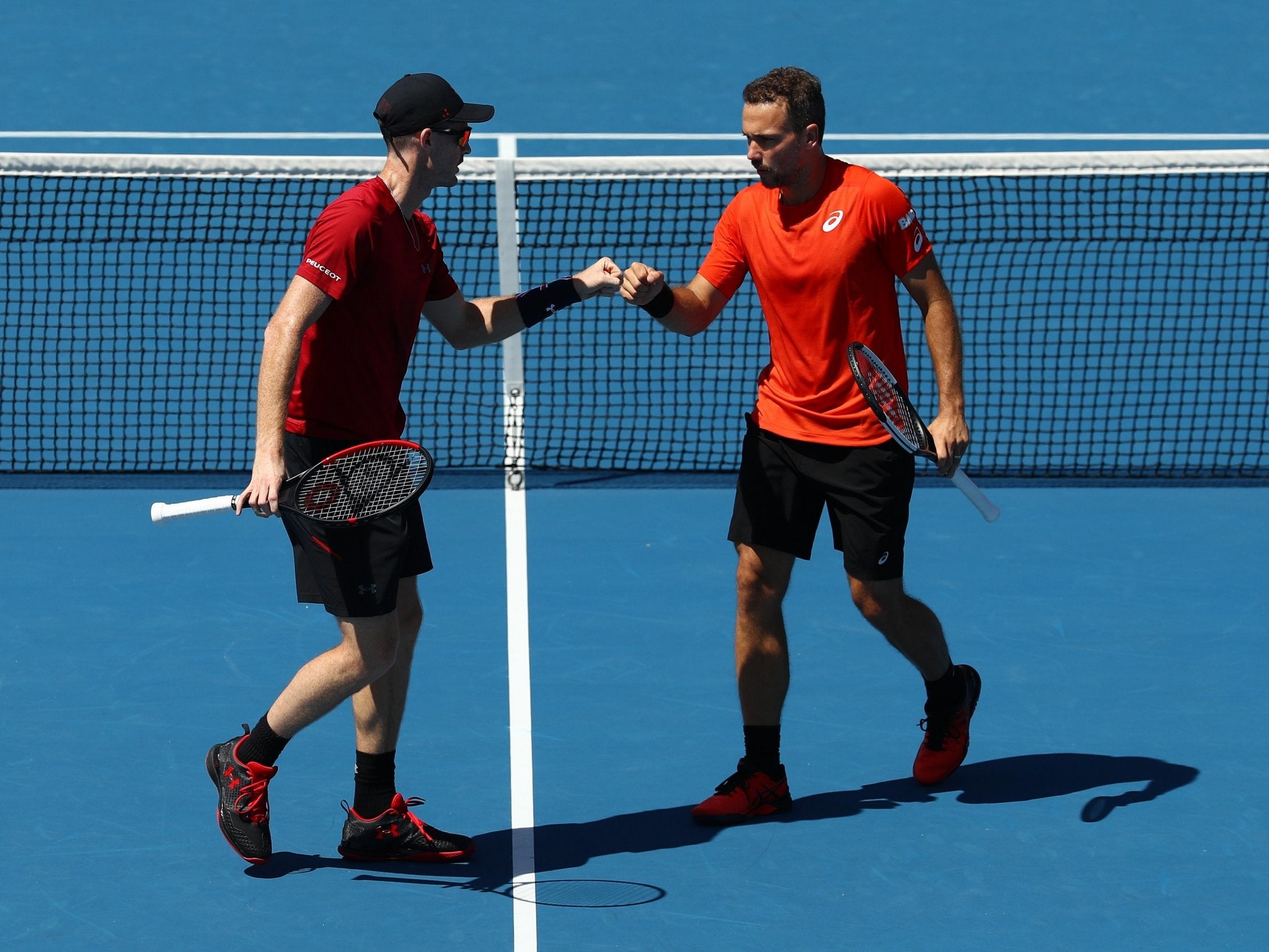 Jamie Murray was speaking after he and his Brazilian partner Bruno Soares advcanced to the round of 16