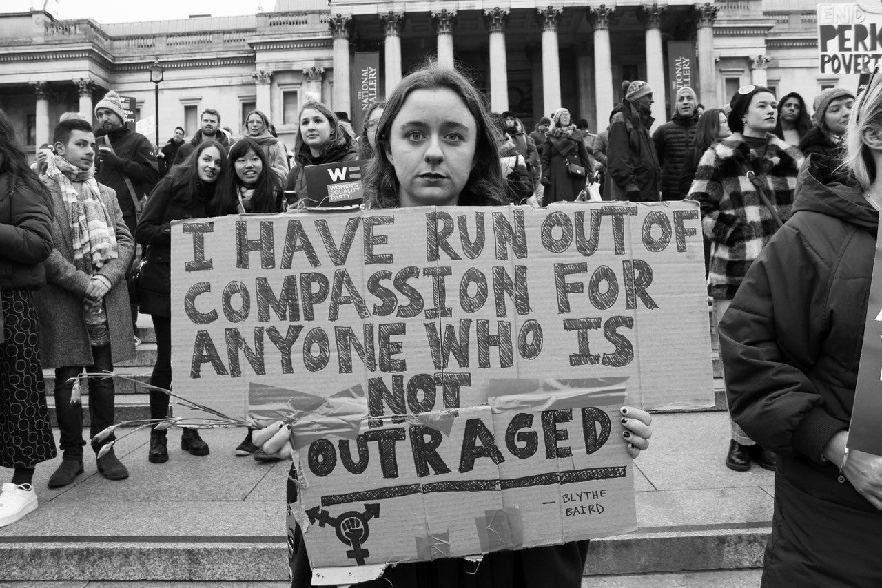 Women in the UK have been getting more furious for years – it shouldn’t be hard to see why