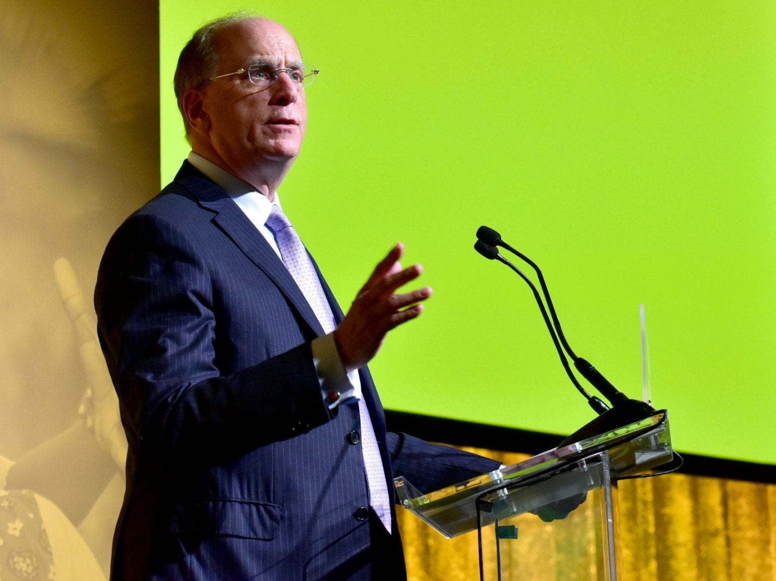 BlackRock chief executive Larry Fink