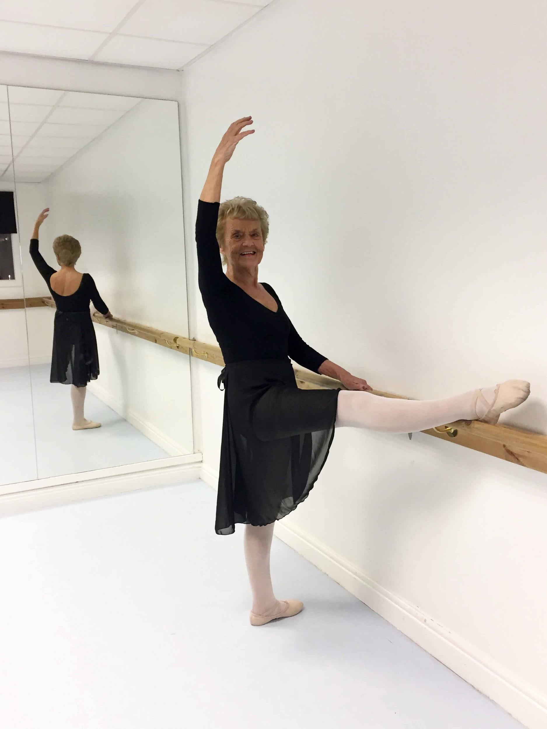 Barbara Peters was awarded her Grade seven last year by the Royal Academy of Dance (SWNS)