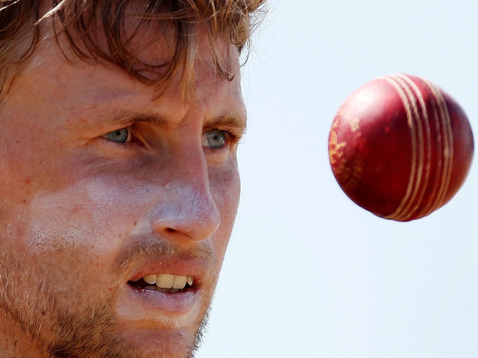 Joe Root during nets in Bridgetown, Barbados