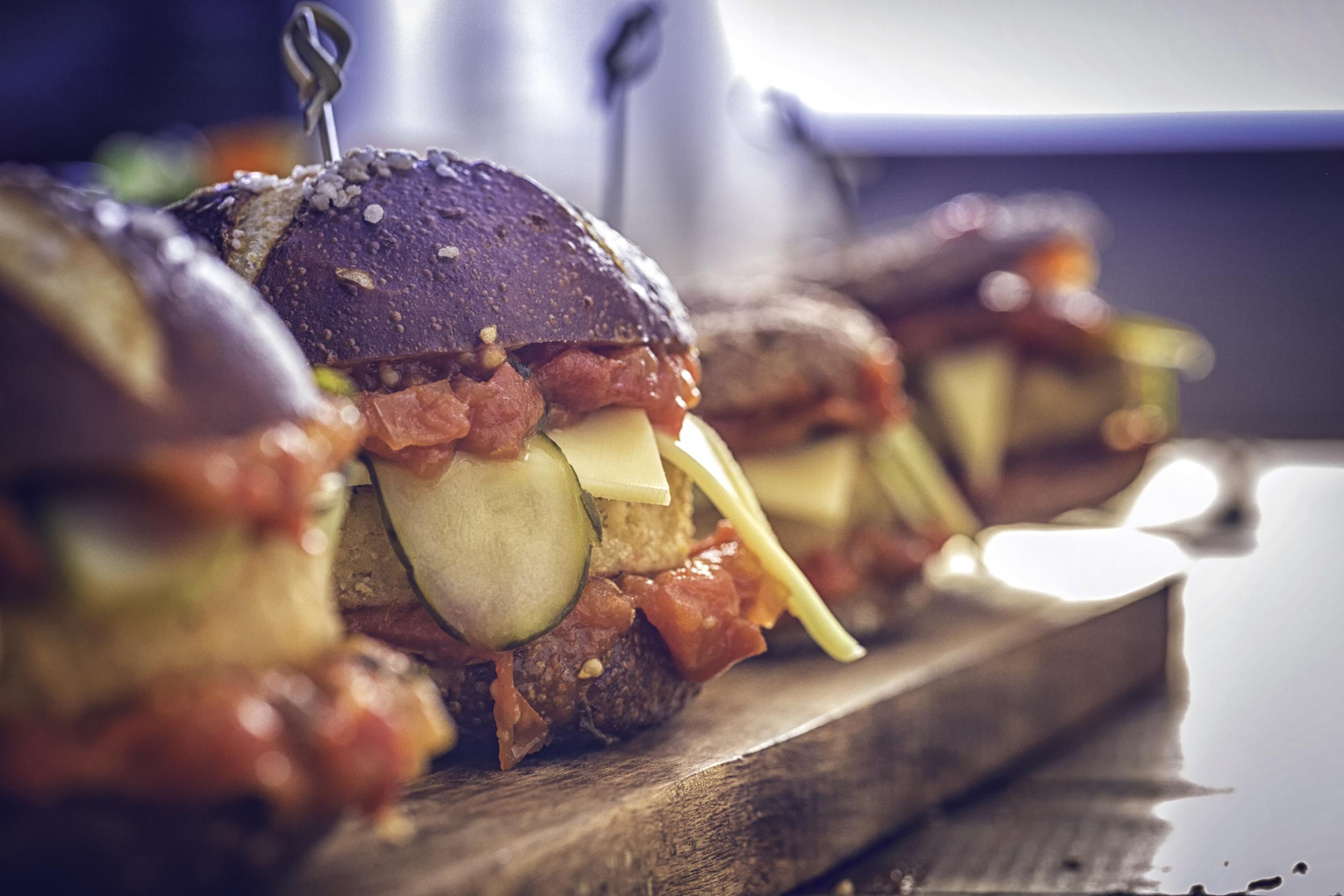 Vegetarian Tofu Burger