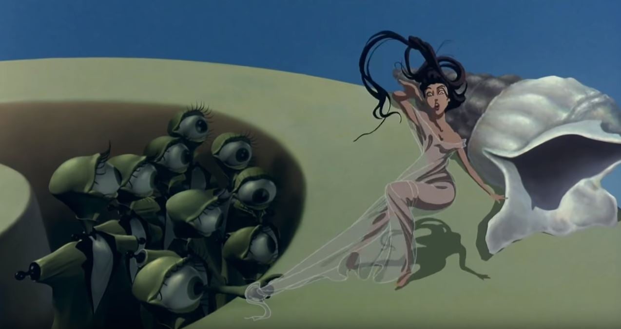 Dali collaborated with the Disney studio on the short film ‘Destino’