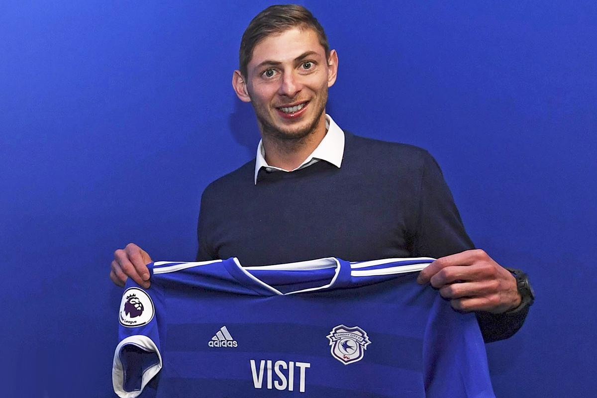 Emiliano Sala was inveiled last week as a Cardiff player