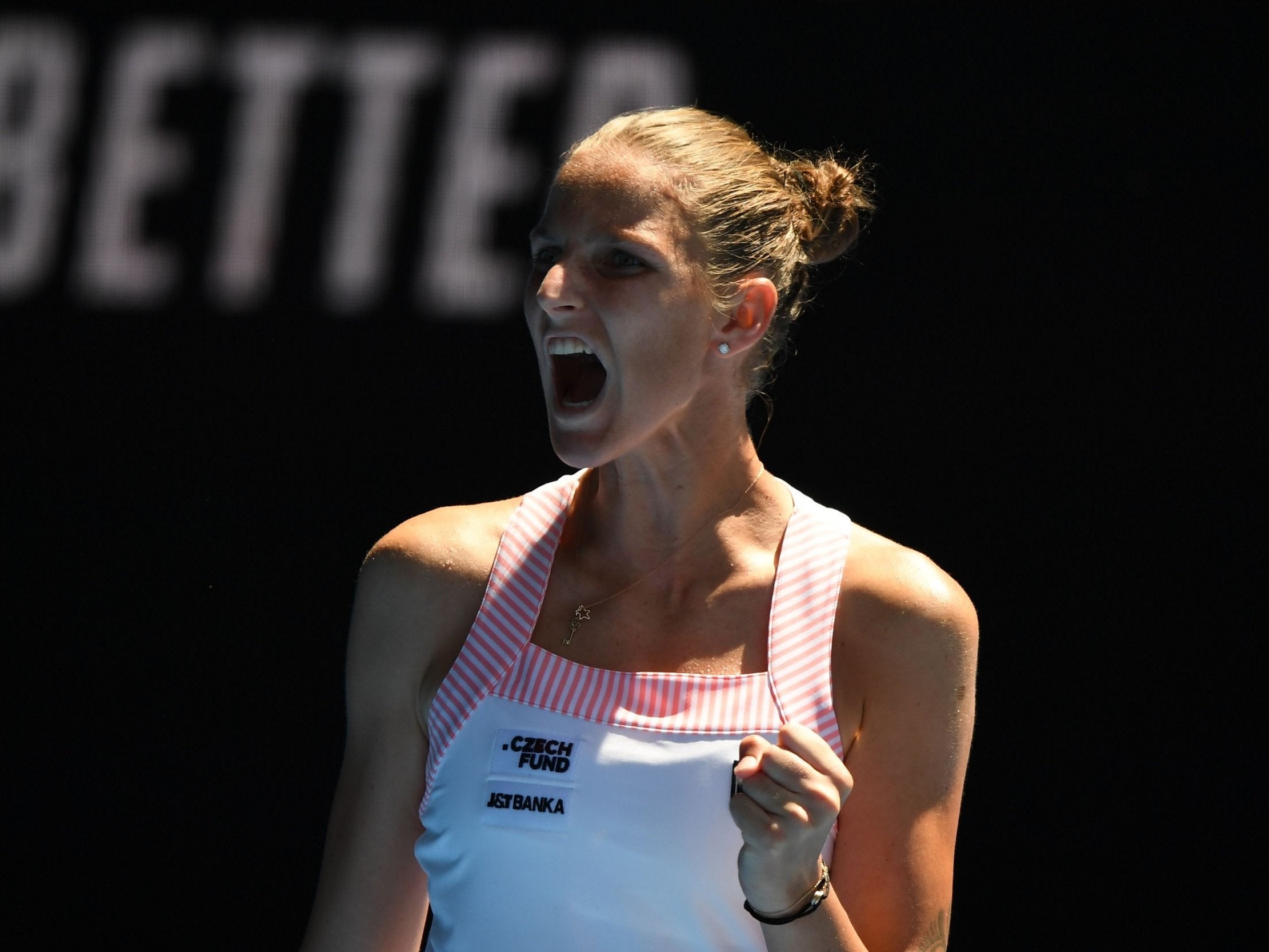 Pliskova is through to the last four