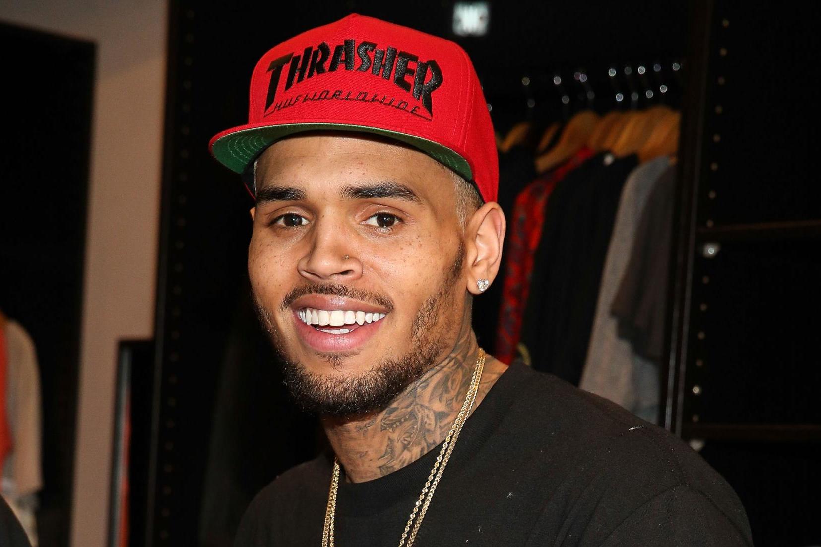 Singer Chris Brown