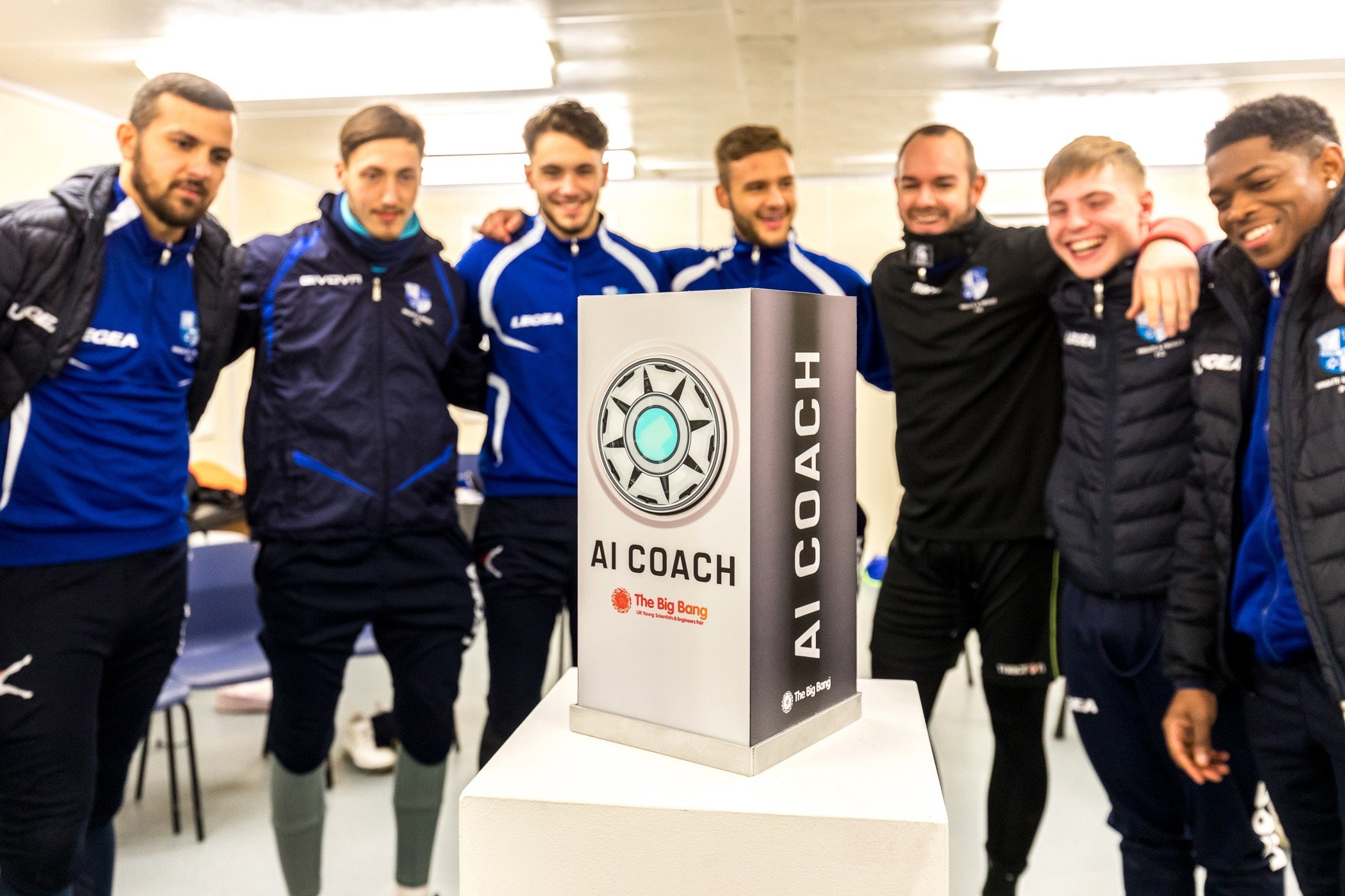 Wingate &amp; Finchley FC, who currently play in the Isthmian Premier League, partnered with The Big Bang Fair to install the AI football coach