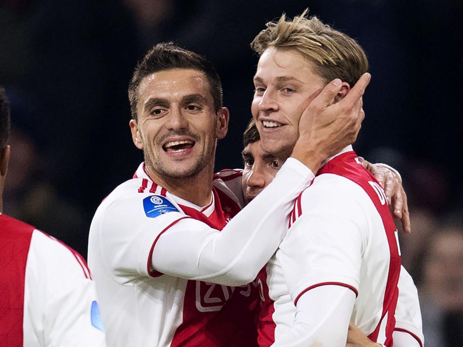 Barca and PSG were both in battle for the Dutch wonderkid (AFP/Getty Images)