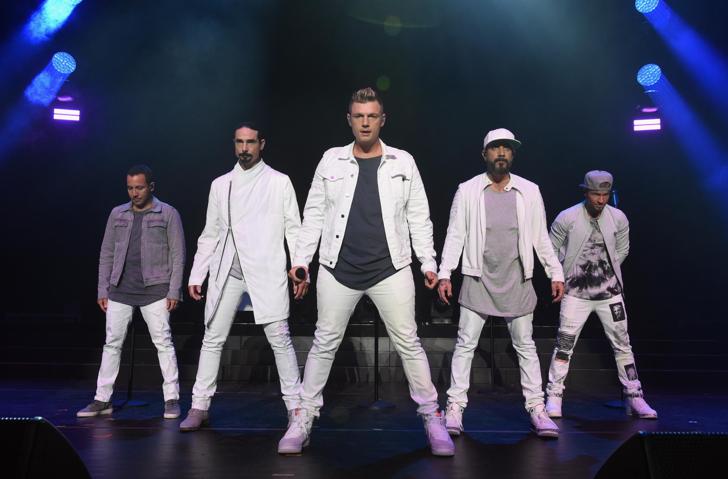 The Backstreet Boys perform at 103.5 KTU's KTUphoria show in 2018