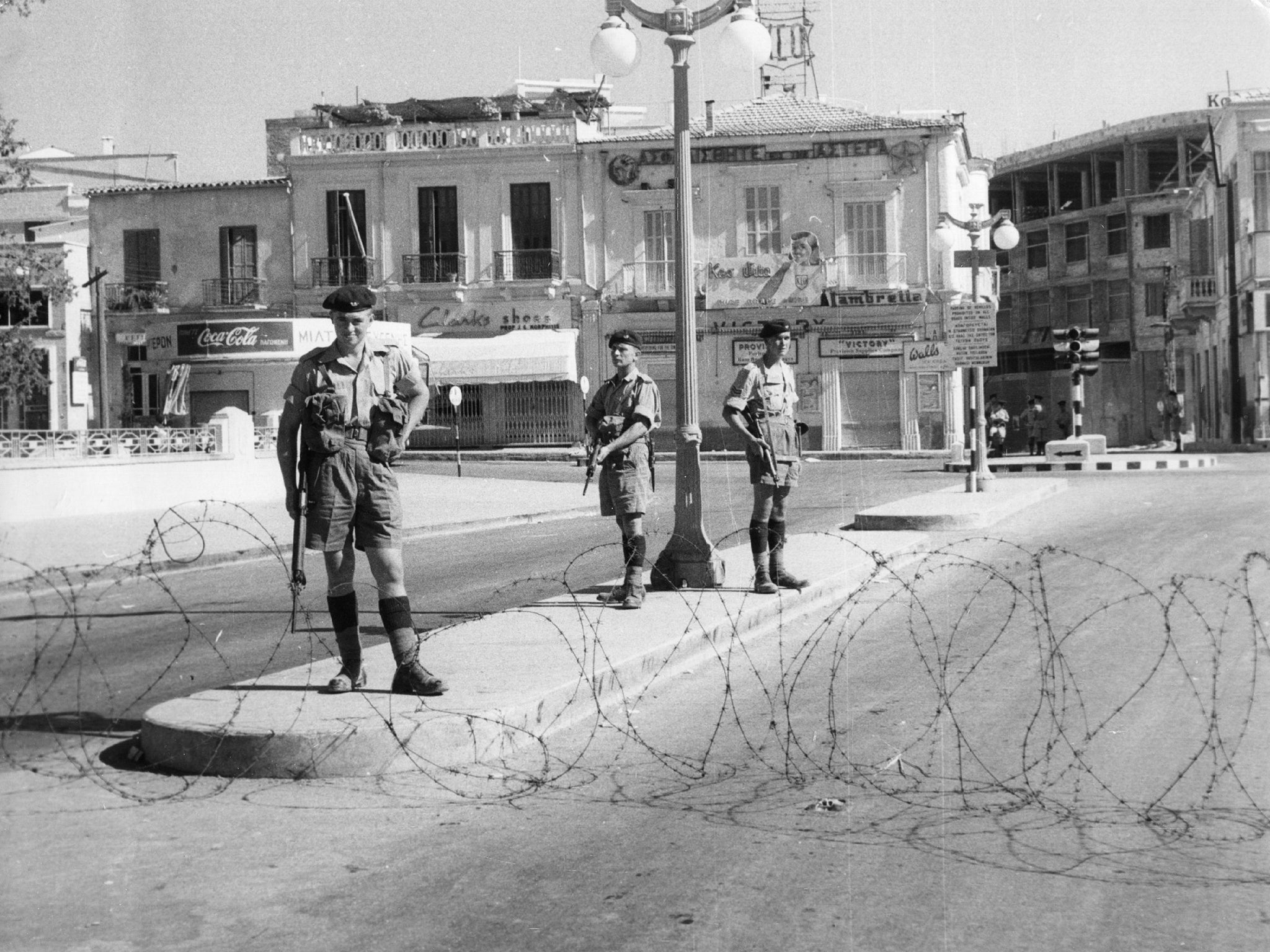 Paramilitary group Eoka waged a four-year armed campaign to end colonial rule in Cyprus