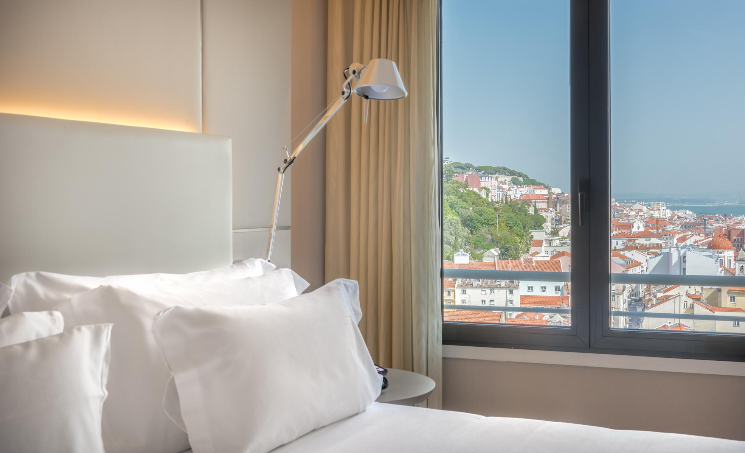 Soak up the views at the NH Collection Lisboa Liberdade