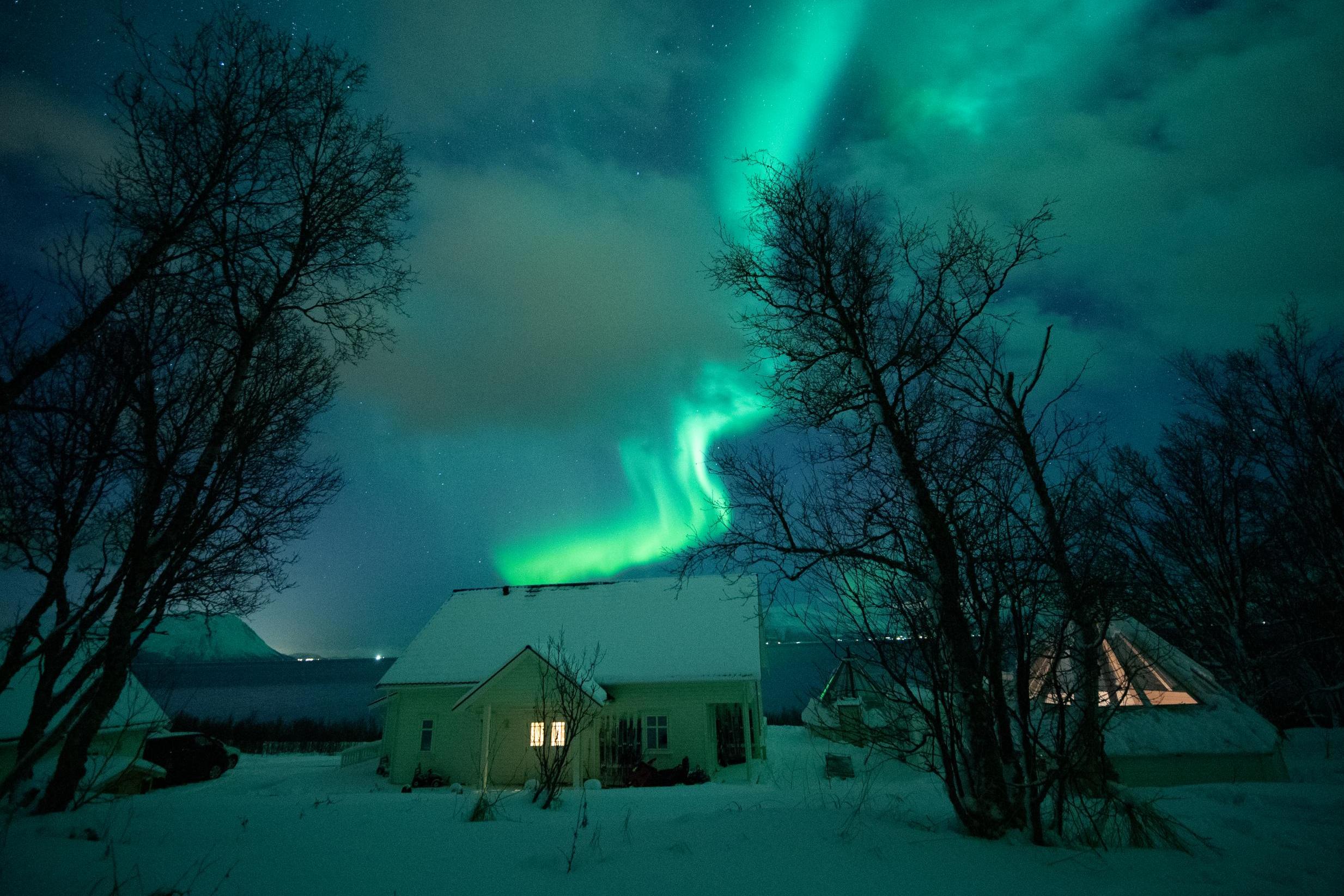 Capturing the Northern Lights requires patience and a lot of luck