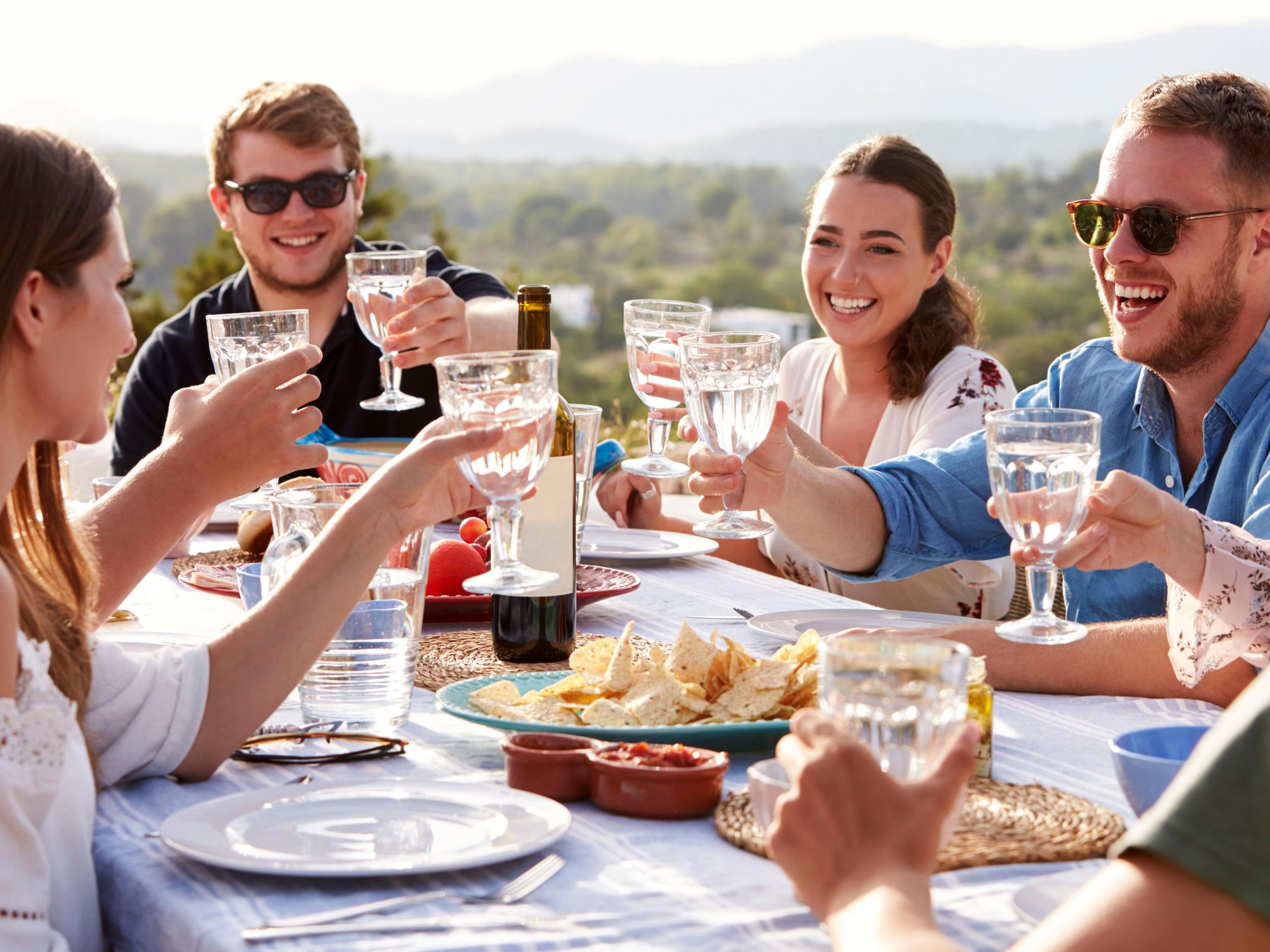 Eating sustainable, locally caught food on holiday was a preference for 40 per cent of those polled