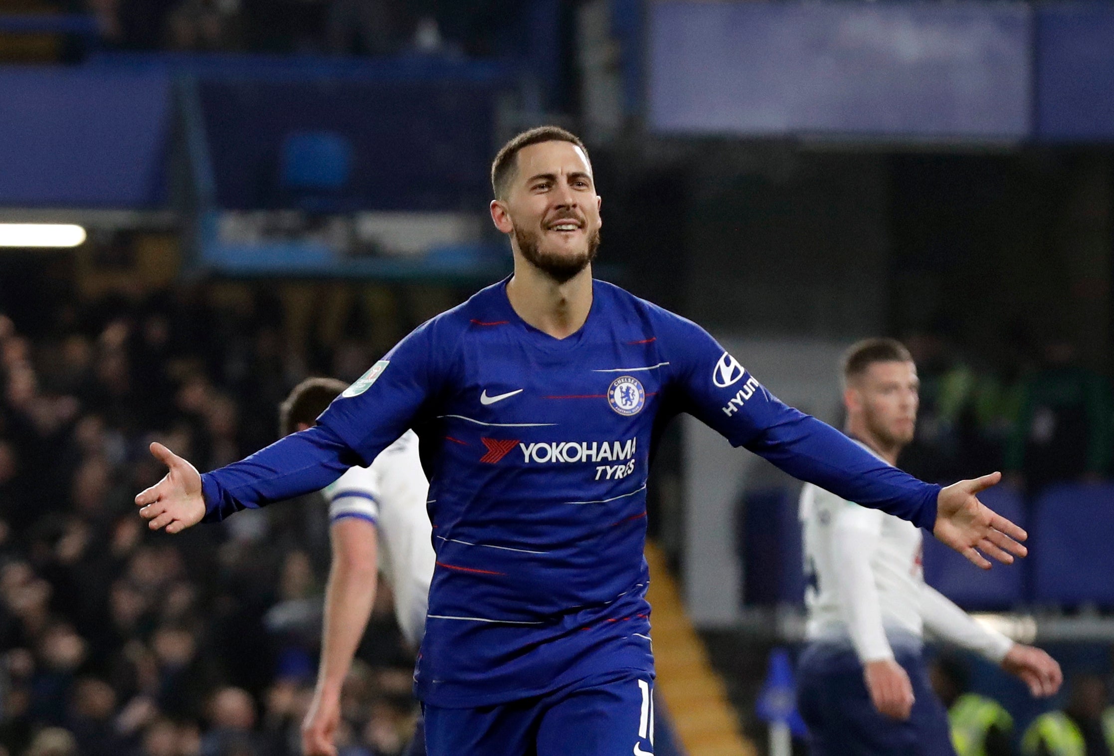 Eden Hazard has been directly involved in 20 league goals this season