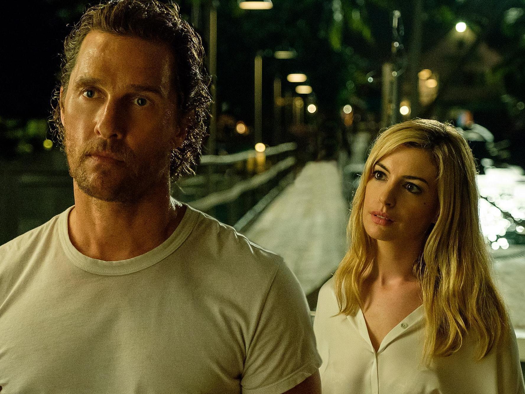 Matthew McConaughey and Anne Hathaway in ‘Serenity’