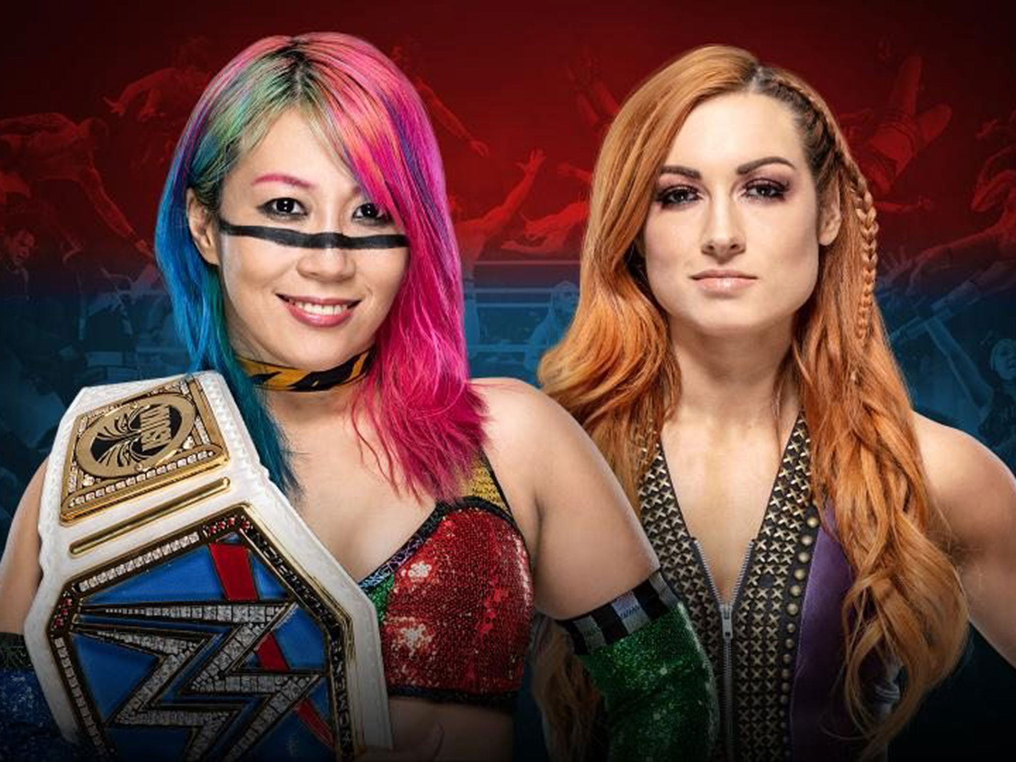 Asuka and Becky Lynch will collide for the Smackdown Women's Championship