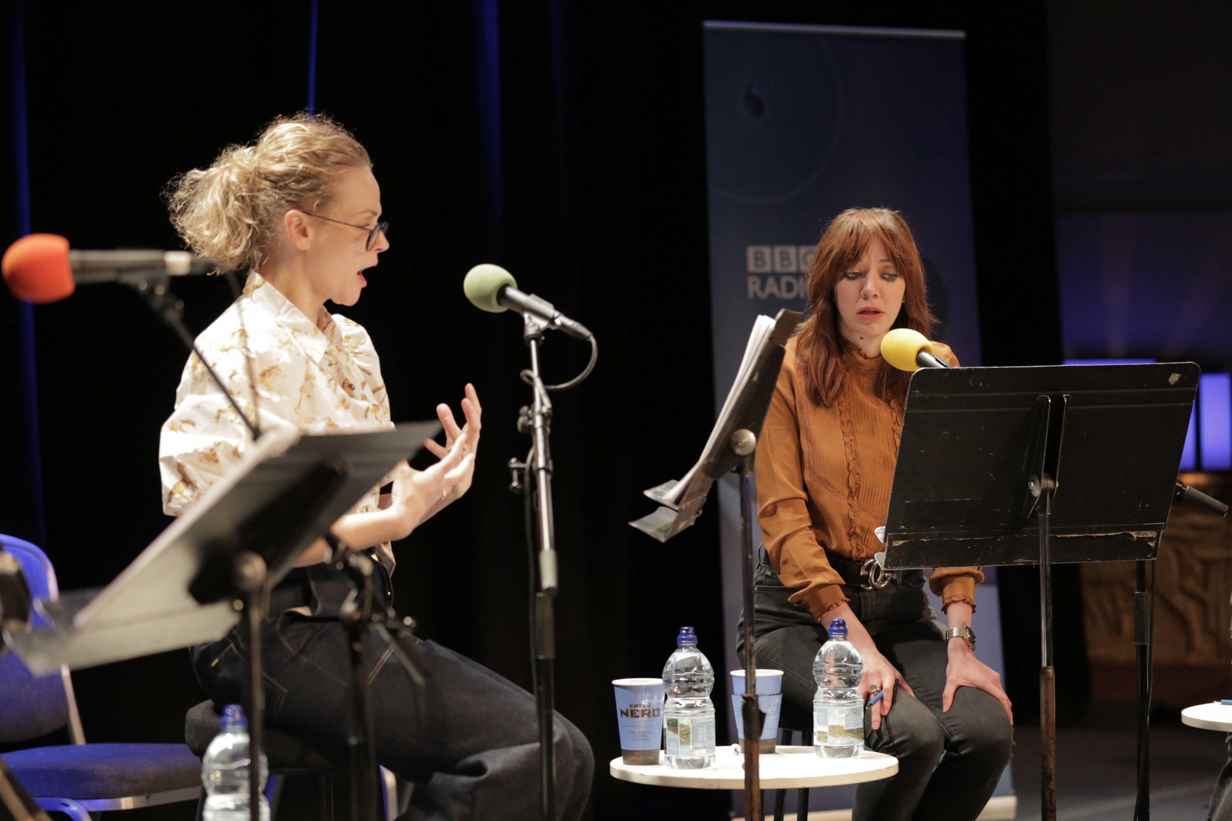 Maxine Peake and Diane Morgan performing ‘The Bottle Factory Outing’