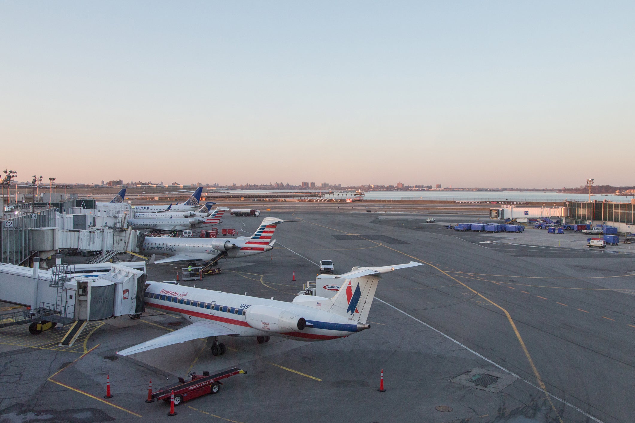 La Guardia Airport, New York, USA