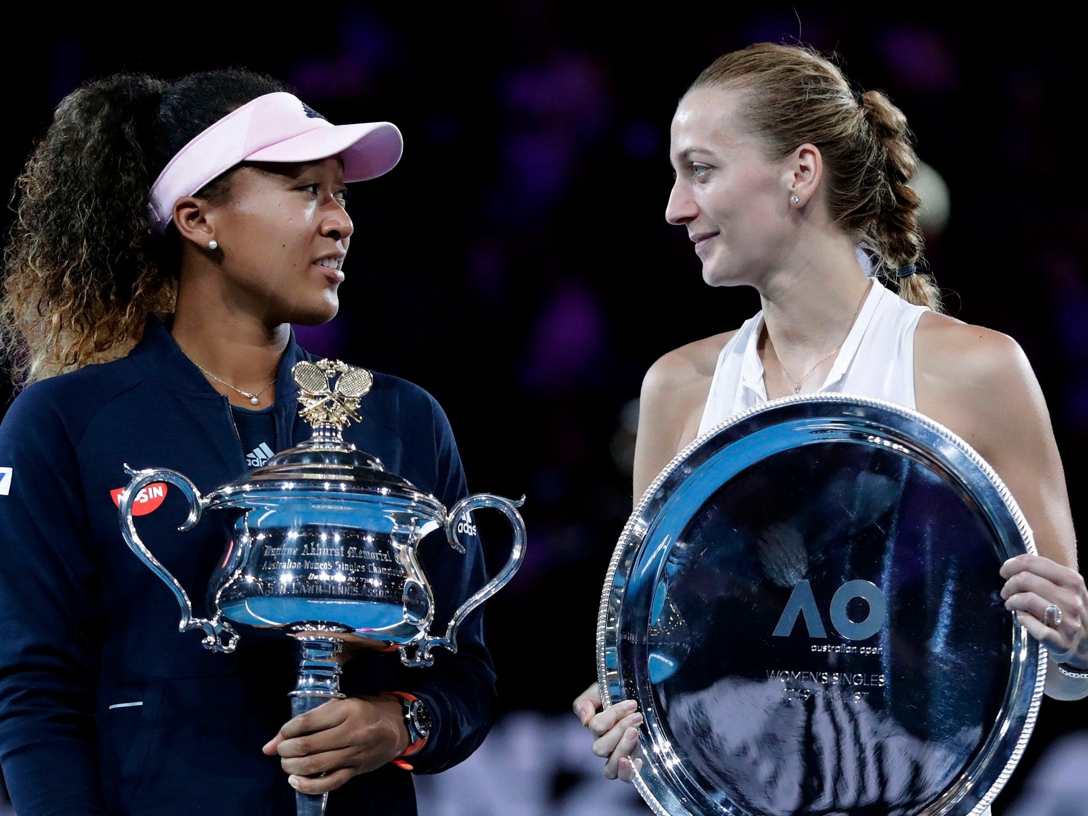 Naomi Osaka beat Petra Kvitova to win the Australian Open