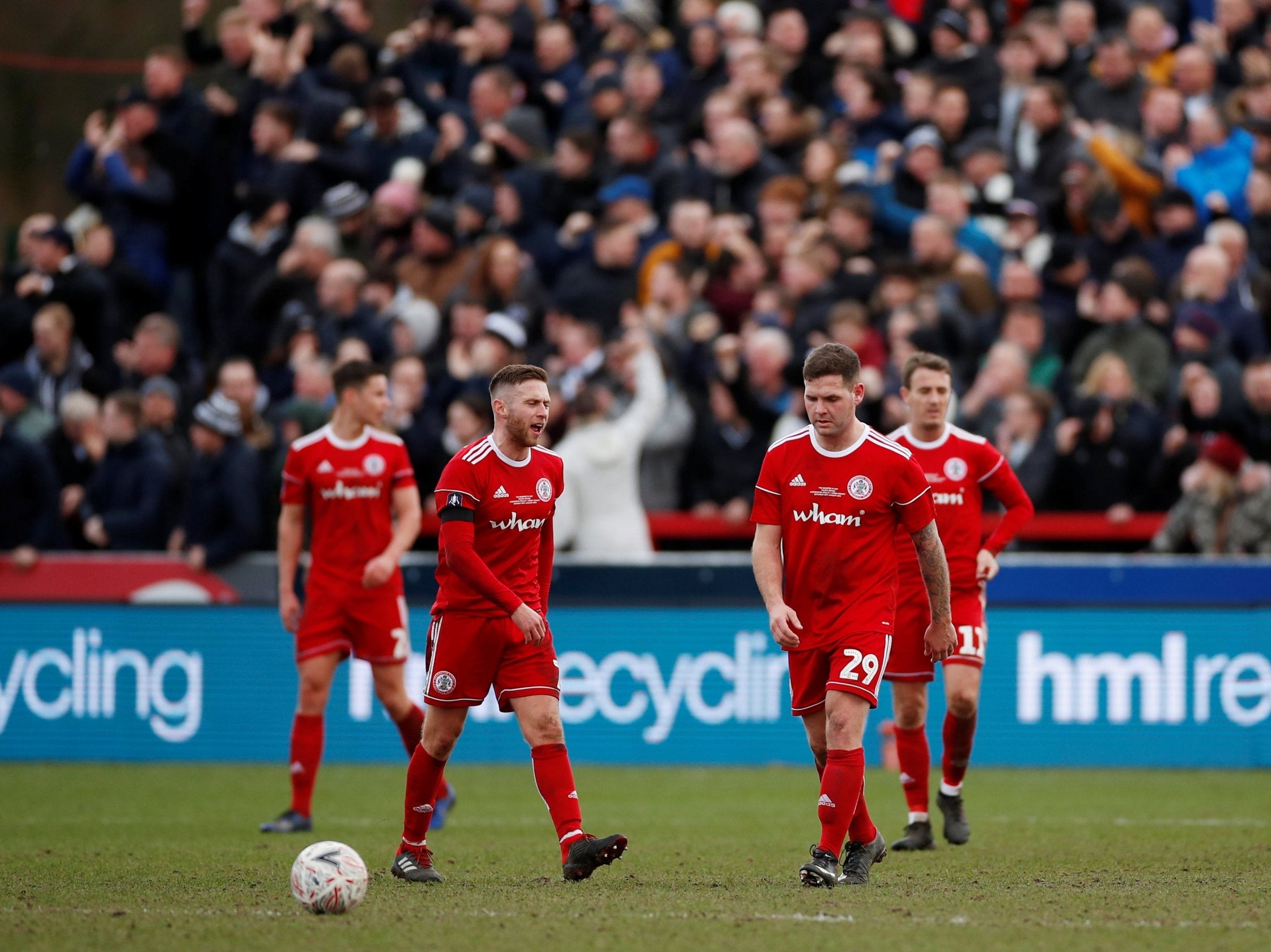 Accrington Stanley were unlucky to go behind after a valiant fight