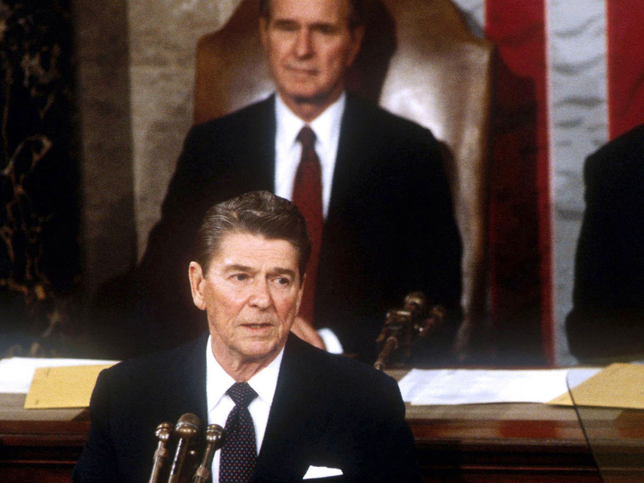 I’m a believer: if American exceptionalism had not previously been a faith, Reagan set about making it one