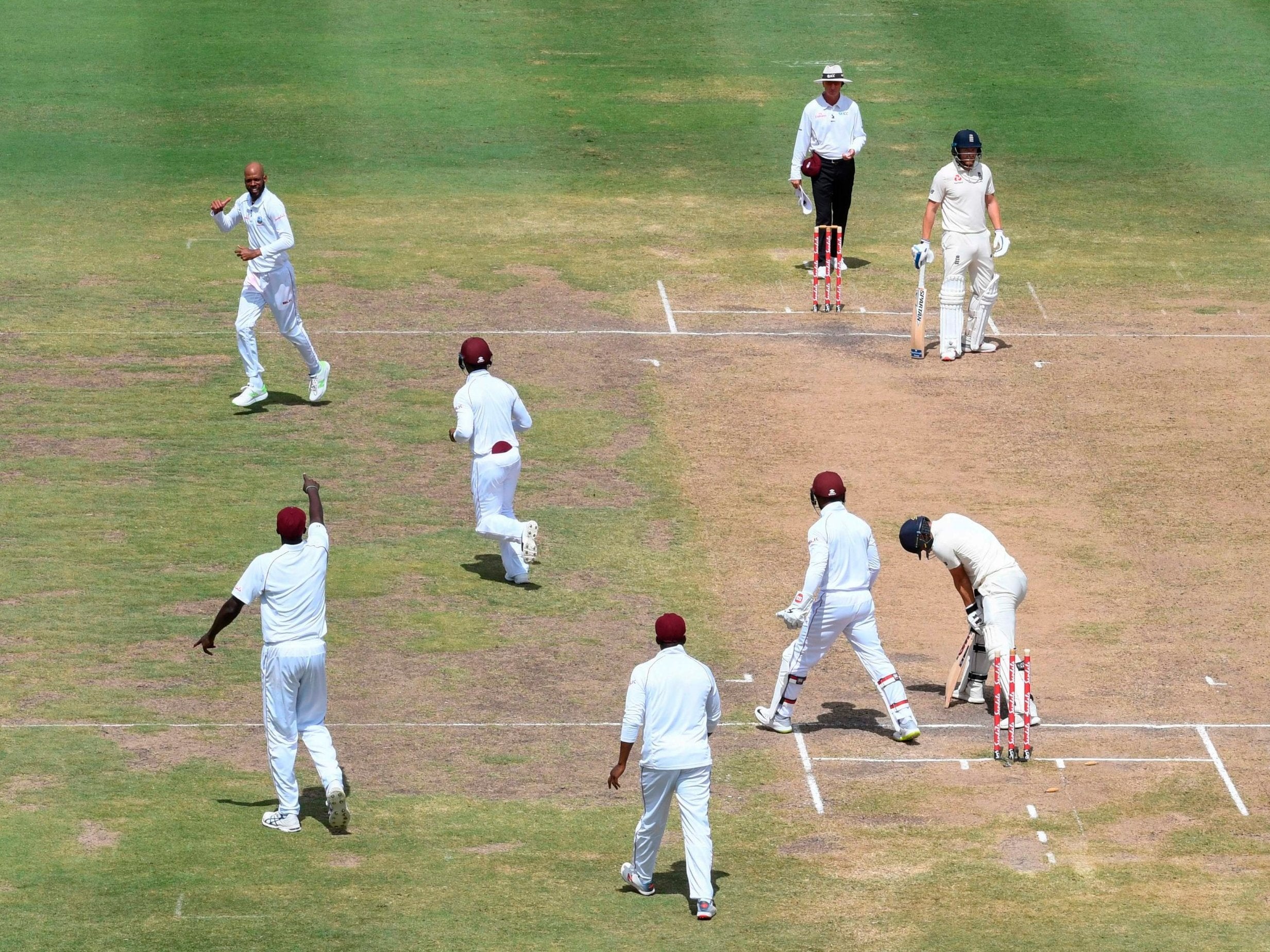 Roston Chase put England to the sword in the second innings