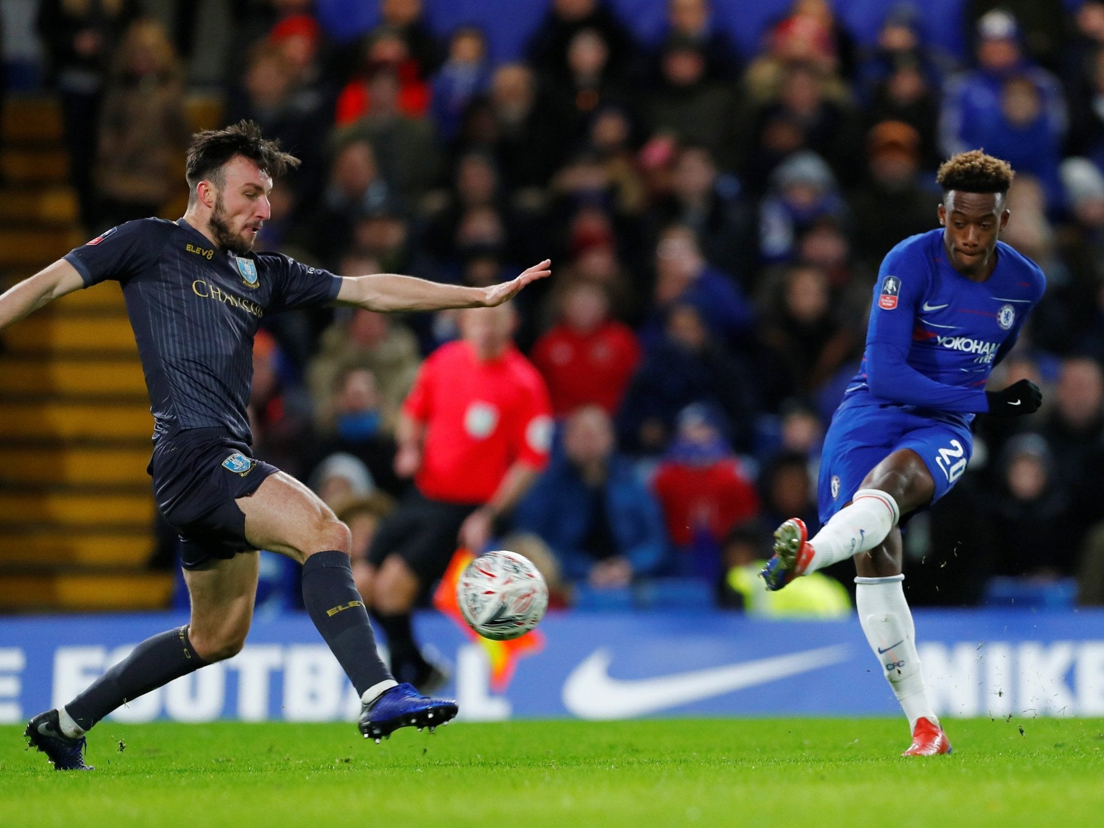 Callum Hudson-Odoi fires Chelsea's second of the evening