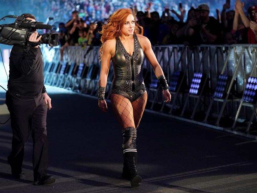 Becky Lynch triumphed at the Rumble (WWE )