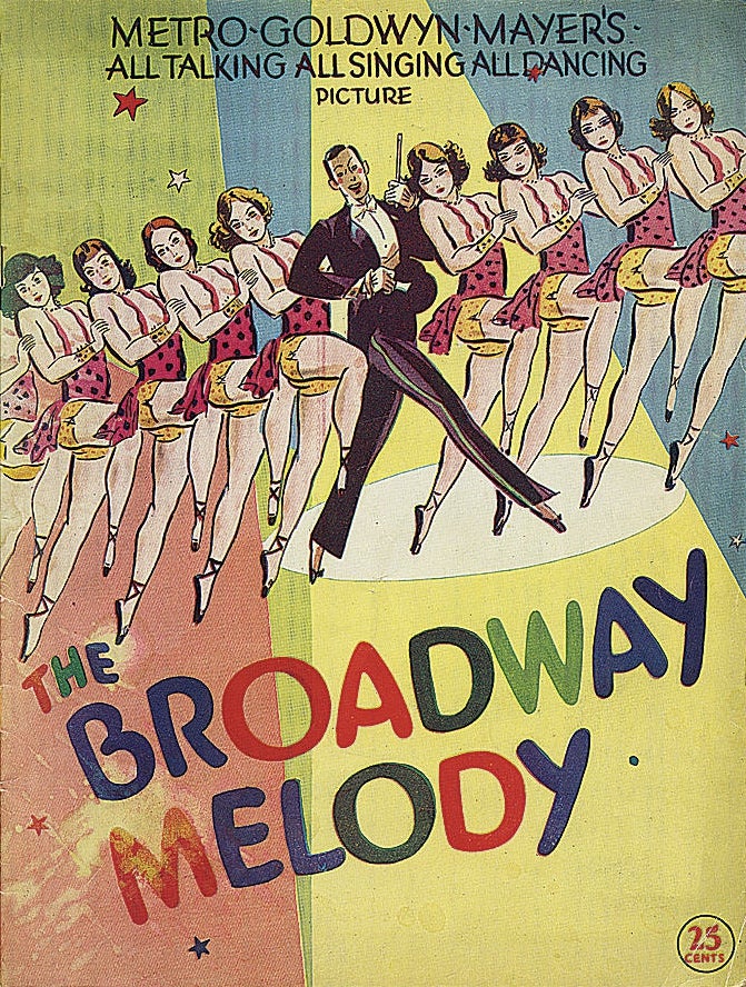 This was the first "talkie" to win the main prize. It follows a pair of sisters from the vaudeville circuit who try to make it big on Broadway.