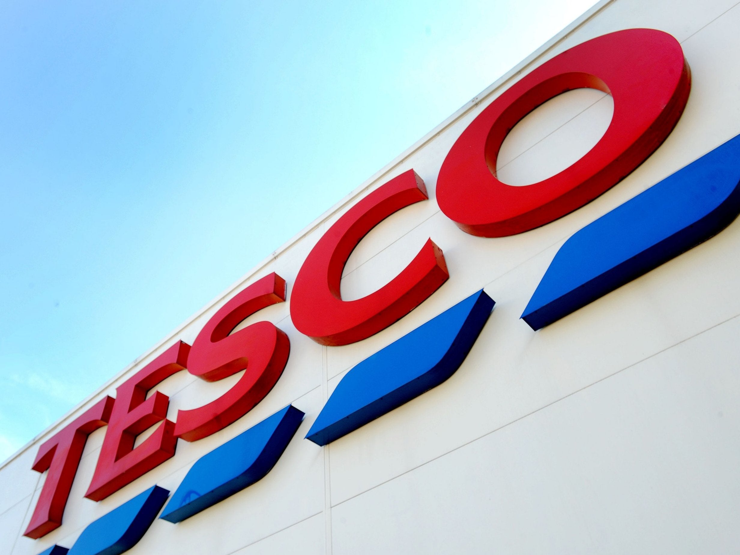 No longer flying? Tesco's sales growth was subdued for the first three months of its financial year