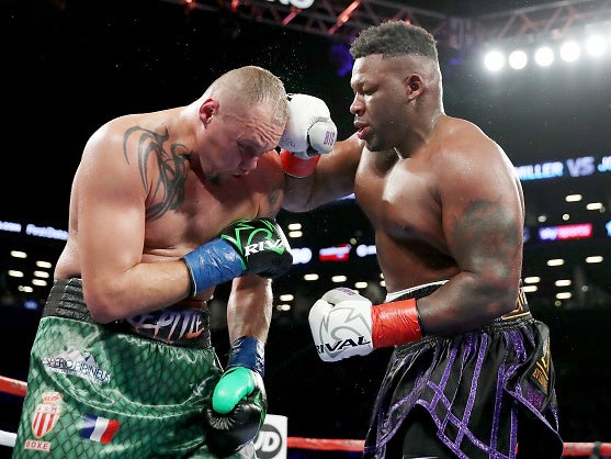 Brash American Jarrell Miller is being lined up to face Joshua