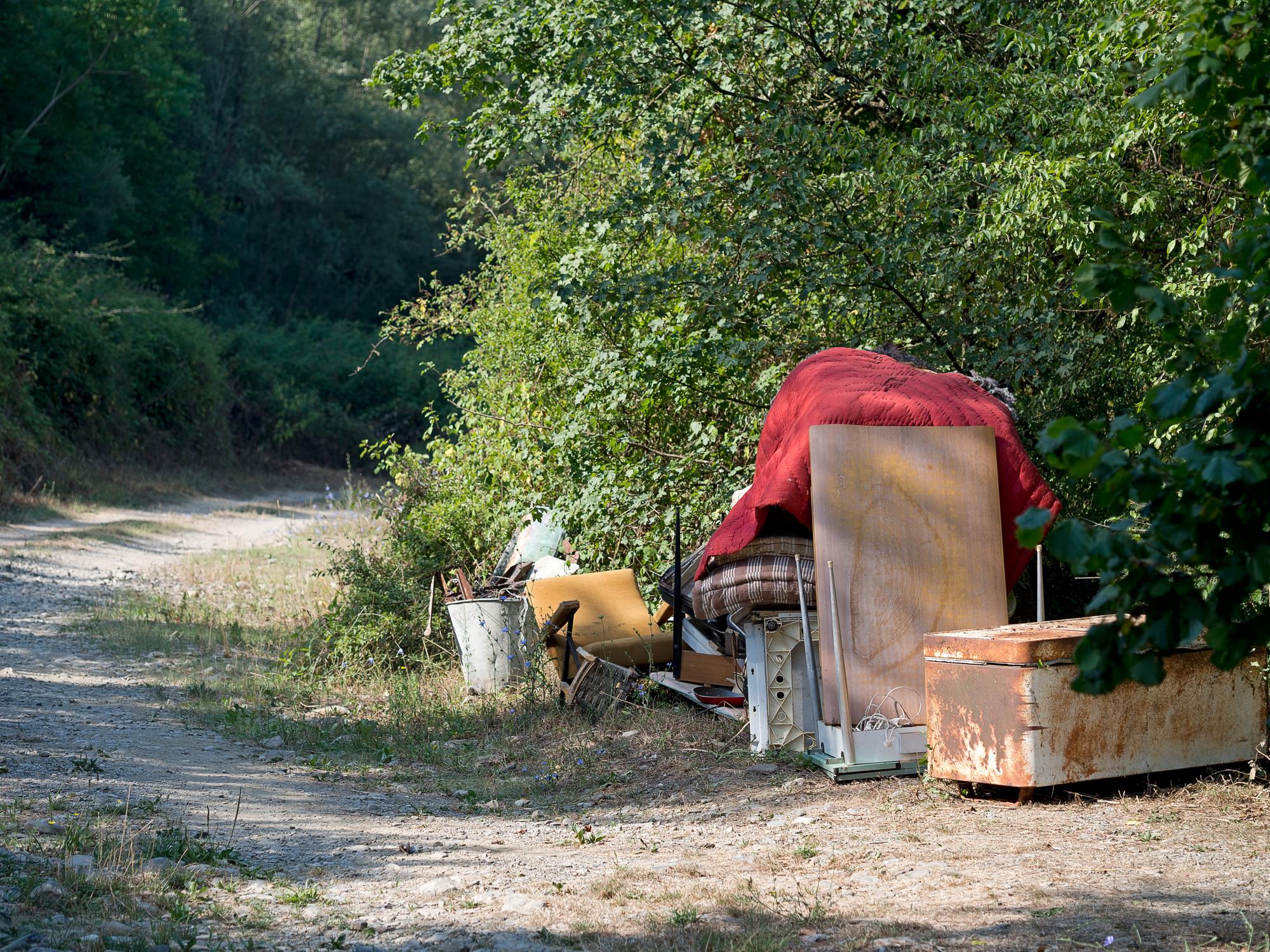 The Woodland Trust said its bill for clearing up fly-tipping in 2018 was £200,000