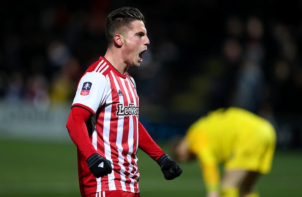 Sergi Canos scored Brentford’s third