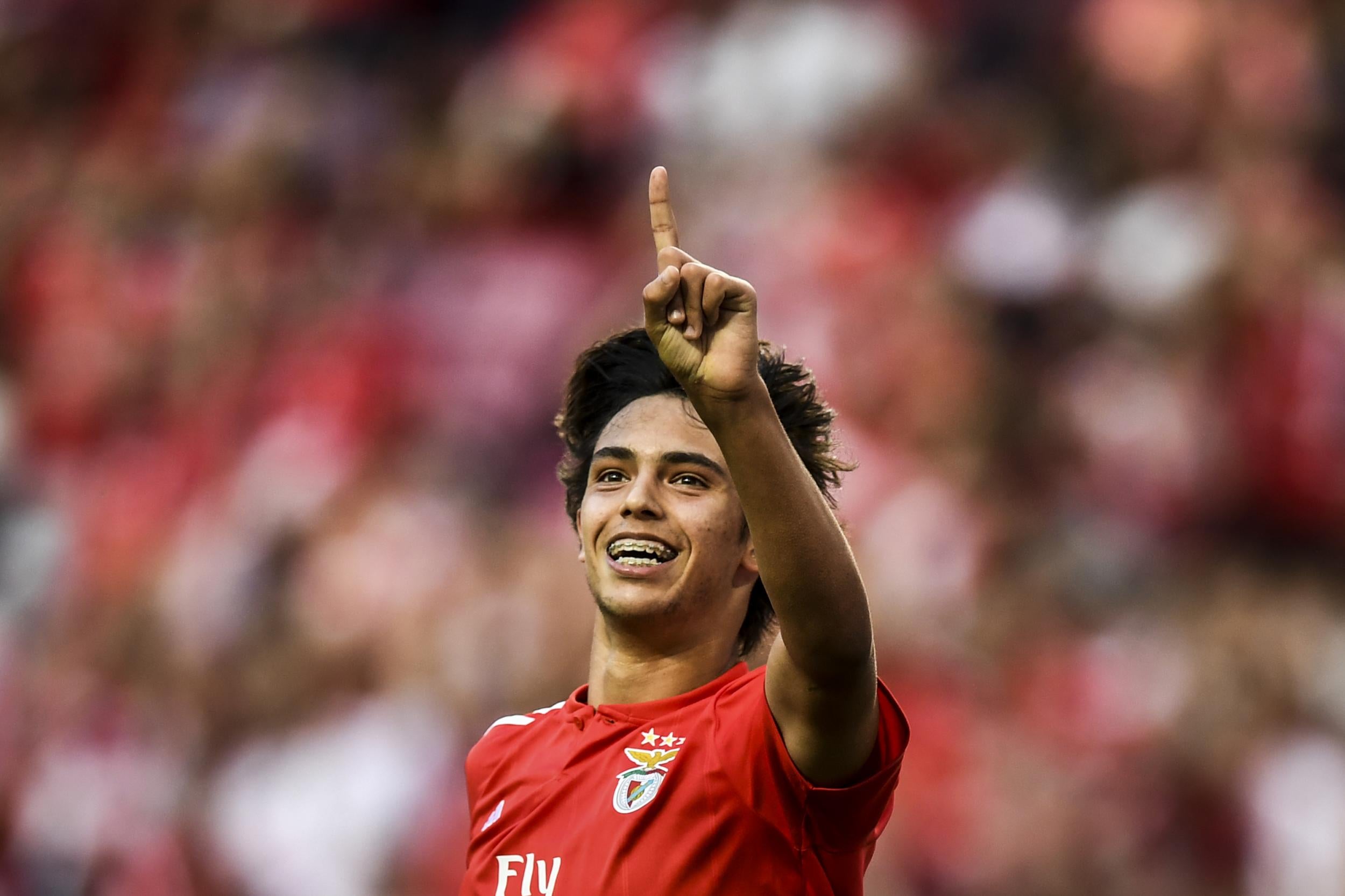 Joao Felix of Benfica has numerous admirers among the elite of European football