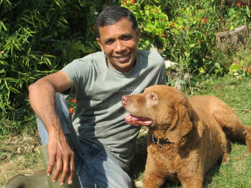 Sivalingam Vasanthakumar, who re-homed his lambs instead of taking them to slaughter